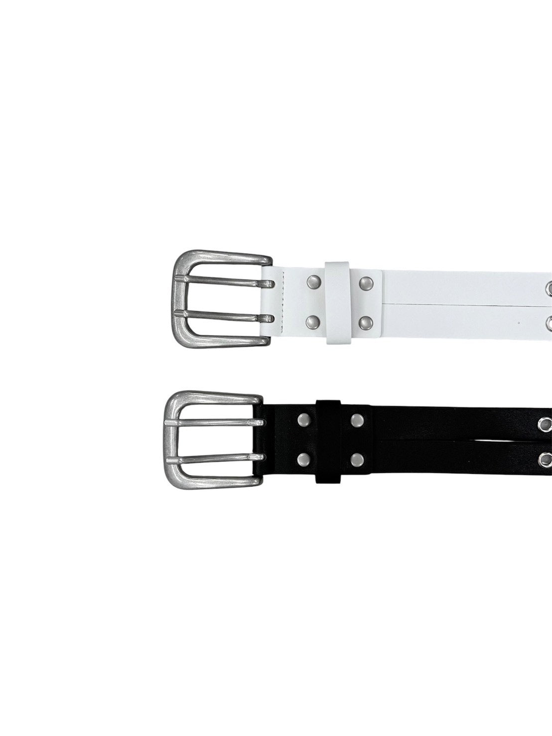 6/5 20:00発売 受注制【nmtc+】Double Strap Long Belt (2color)