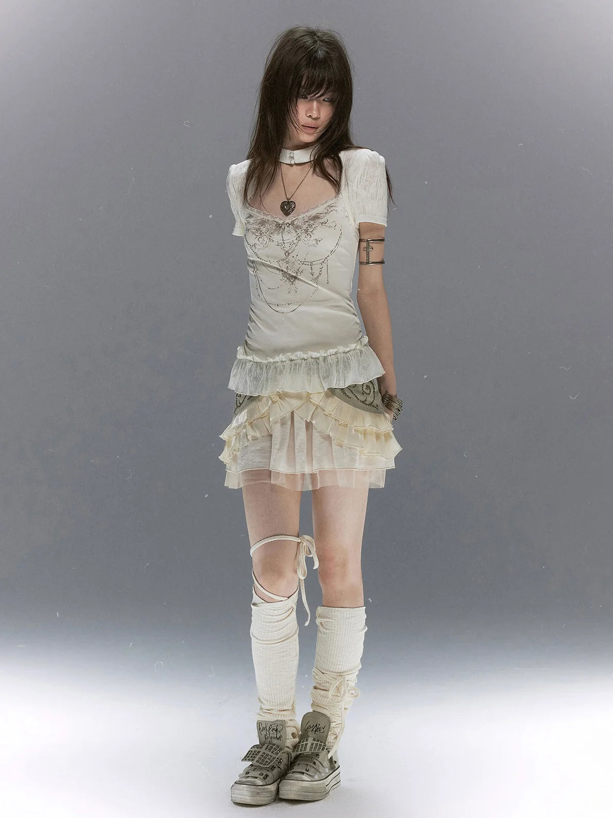 【Cest Nous】Butterfly bone top