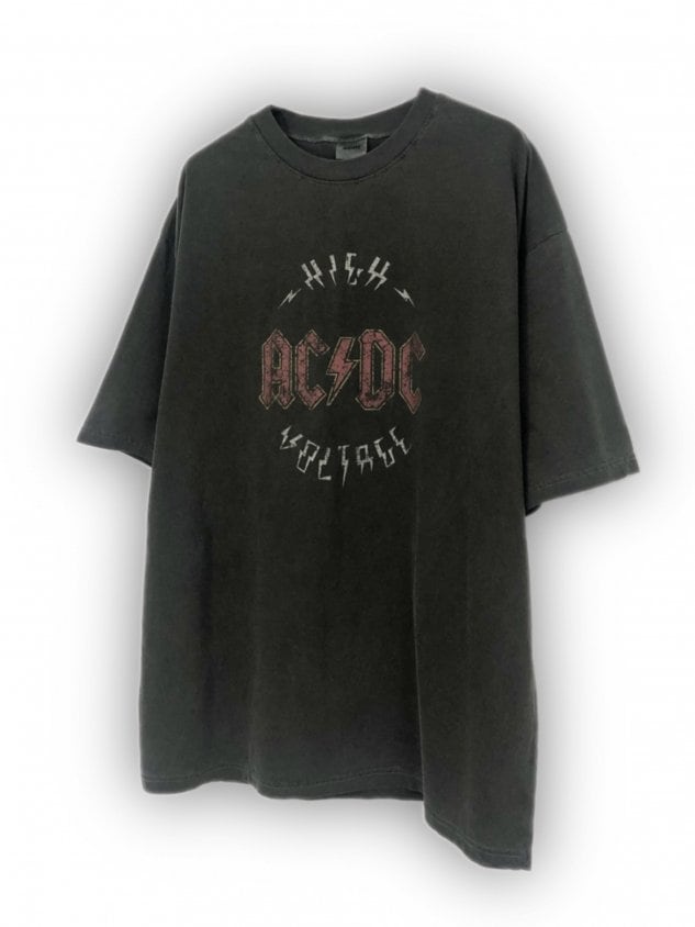 受注制【Never mind the XU】AC/DC band tee