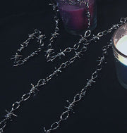 受注制【Never mind the XU】barbed wire (bracelet/necklace/wallet chain) / 【ネバーマインドザエックスユー】バーブドワイヤーブレスレットネックレスウォレットチェーン
