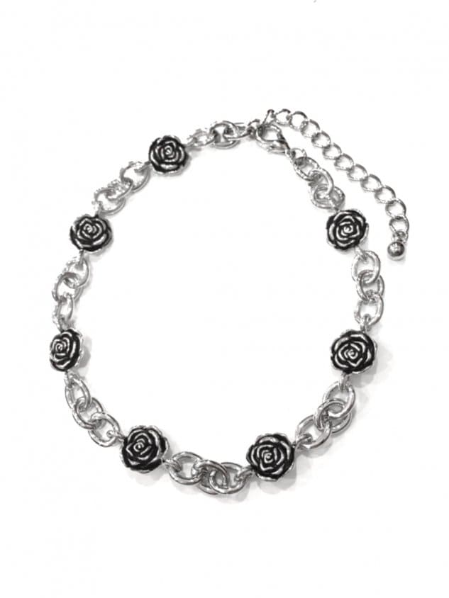 受注制【Never mind the XU】rose necklace