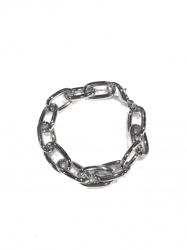 受注制【Never mind the XU】chain bracelet