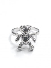 受注制【Never mind the XU】teddybear ring