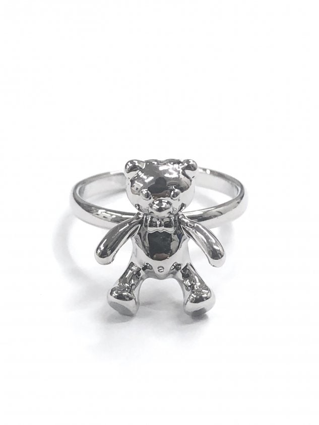 受注制【Never mind the XU】teddybear ring