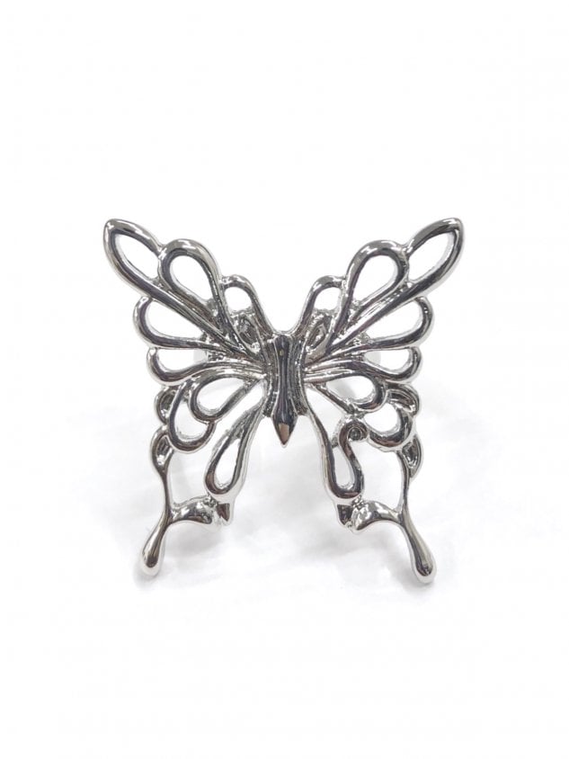 受注制【Never mind the XU】butterfly ring