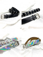 【Never mind the XU】double eyelet belt