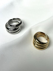 【Chikashitsu +】design ring 10 (2color)