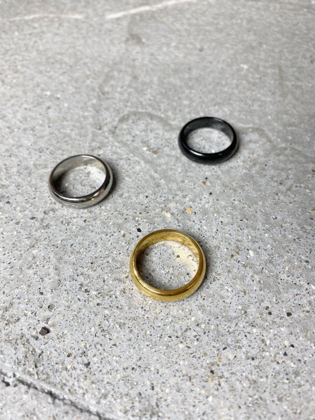 受注制【Chikashitsu +】round simple ring