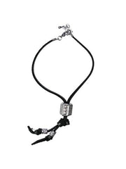 【BYBE RECORDS × BLACK PURPLE】Leather string bracelet