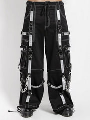 【TRIPP nyc】REFLECTOR DARK STREET PANT[AF7468M] / 【トリップ エヌワイシー】リフレクターハーネスチェーンワイドパンツ