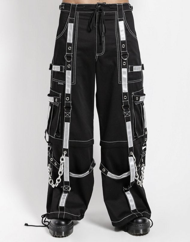 【TRIPP nyc】REFLECTOR DARK STREET PANT[AF7468M] / 【トリップ エヌワイシー】リフレクターハーネスチェーンワイドパンツ