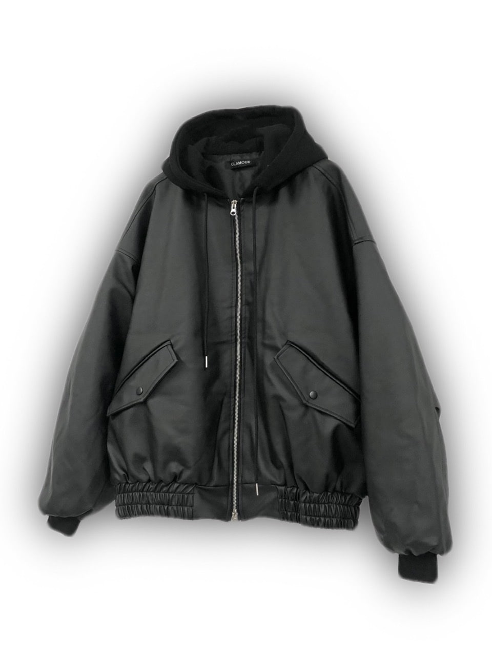 受注制【Never mind the XU】design leather blouson