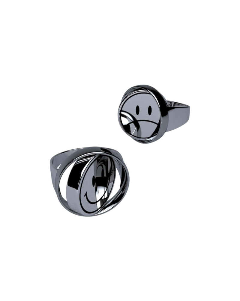 【LURS】Flip the smiley face ring