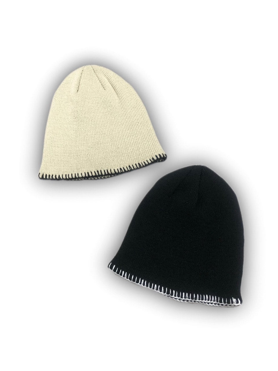 受注制【Never mind the XU】stitch beanie 2 (2color)