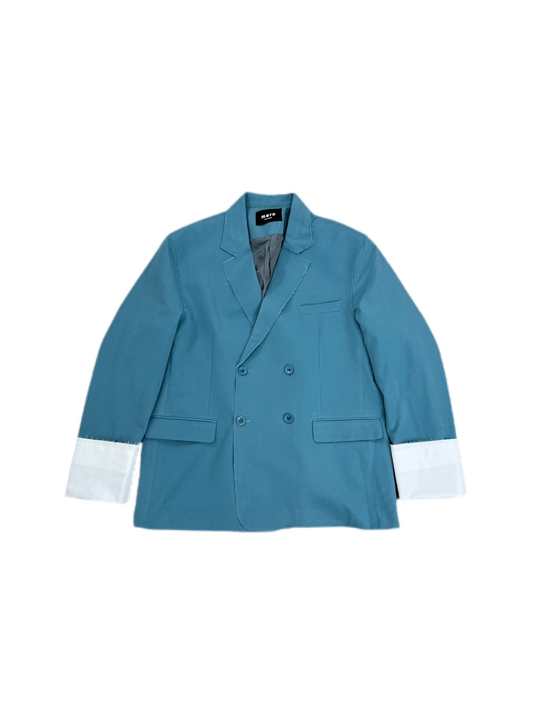 受注制【Chikashitsu +】bi-color double jacket (2color)