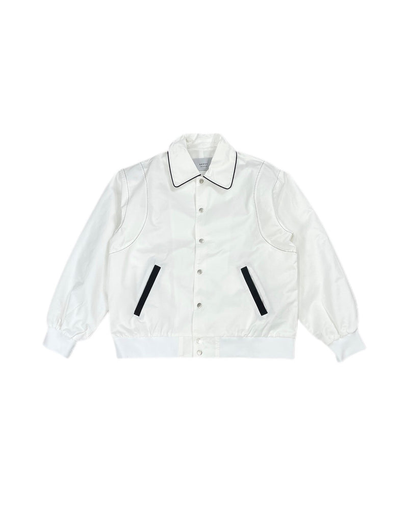 受注制【Chikashitsu +】spring varsity jacket (2color)