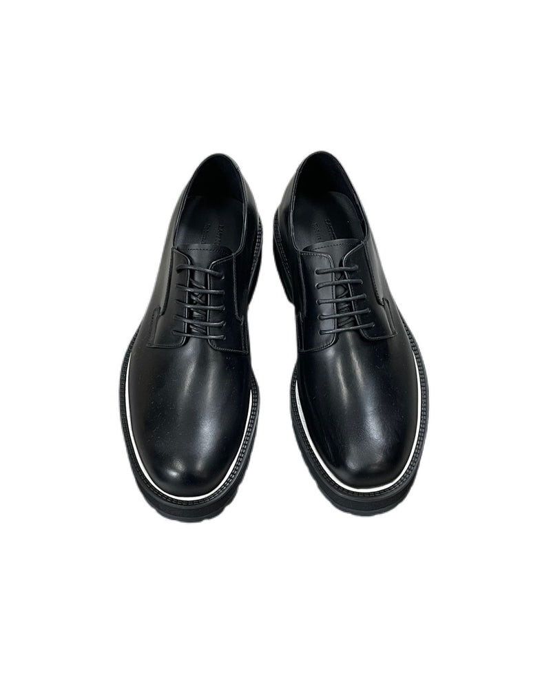 受注制【Chikashitsu +】sole line design leather shoes