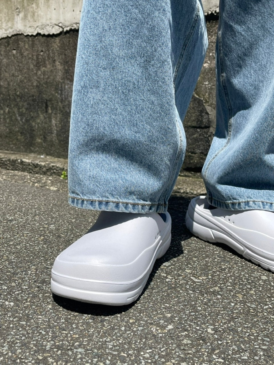 受注制【Chikashitsu +】volume round sandal (3color)