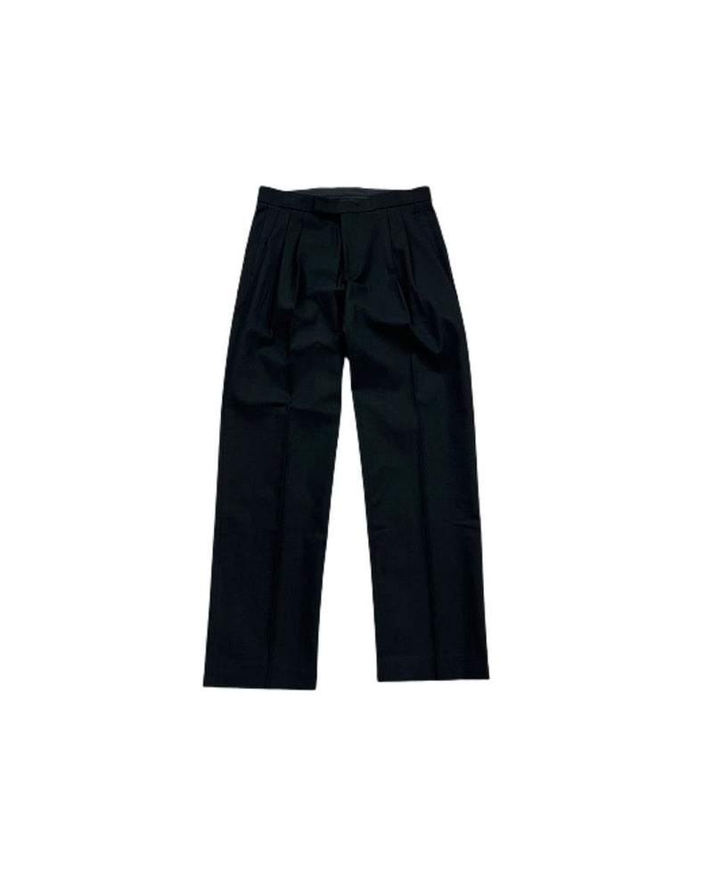 受注制【Chikashitsu +】set up linen slacks (2color)