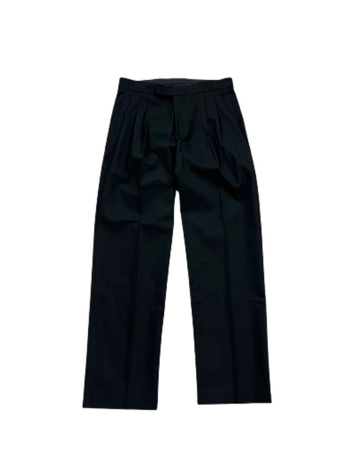 受注制【Chikashitsu +】set up linen slacks (2color)