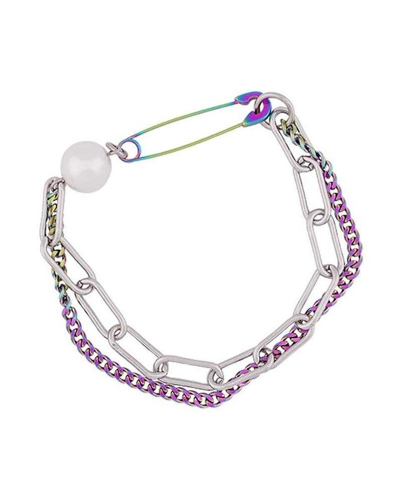 【MADE BY DIZON】Titanium steel pearl Bracelet