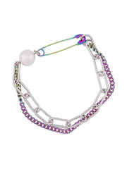 【MADE BY DIZON】Titanium steel pearl Bracelet