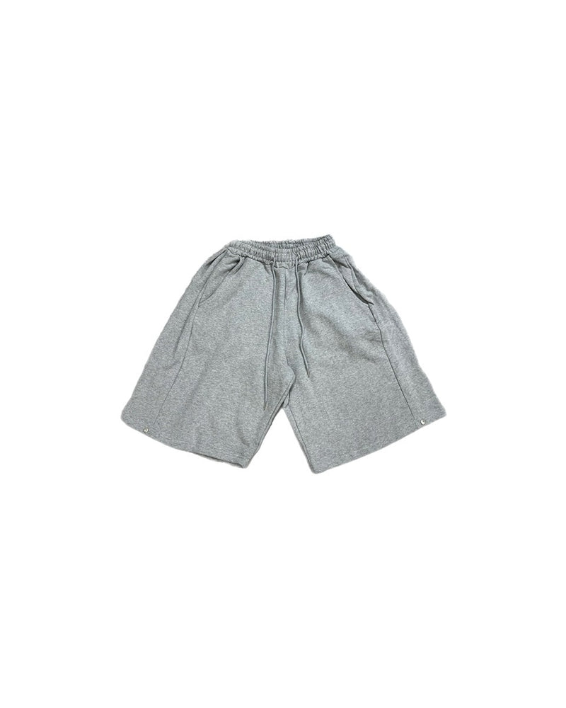 受注制【Chikashitsu +】side button sweat shorts (3color)