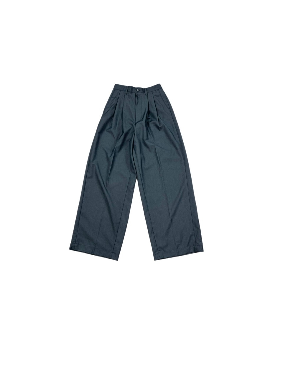 受注制【Chikashitsu +】wide tuck slacks (3color)