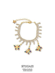 【STUGAZI】SHINee Gold butterfly Ankle bracelet