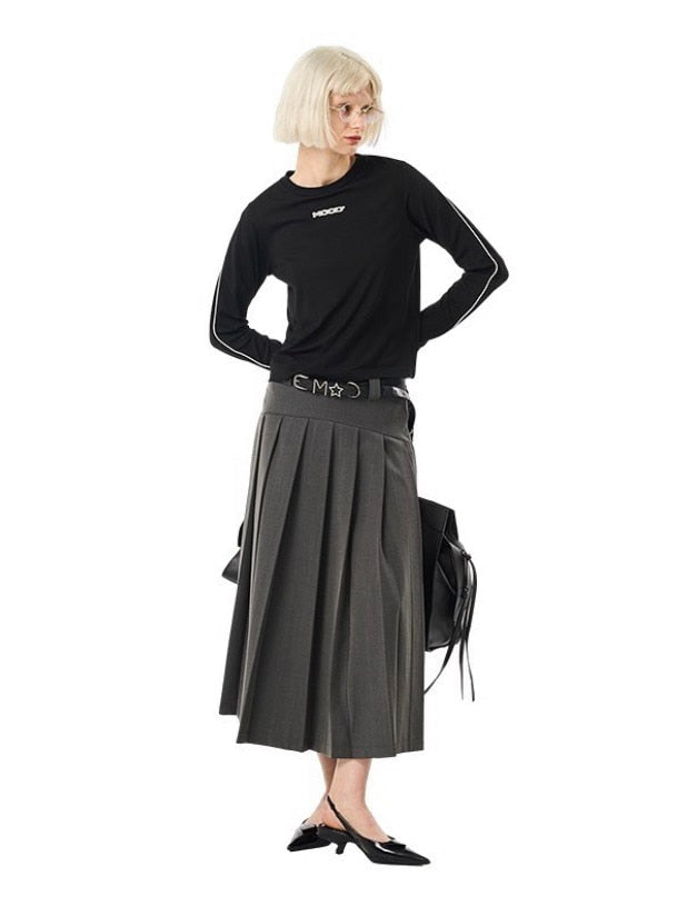 【MODITEC】RIBBED LONG SLEEVE TEE