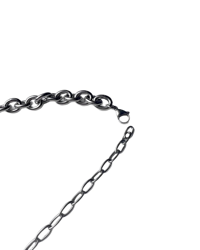 受注制【Chikashitsu +】circle chain necklace
