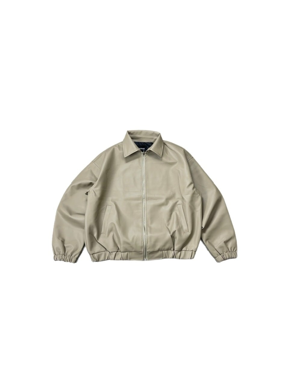 受注制【Chikashitsu +】leather blouson (3color)