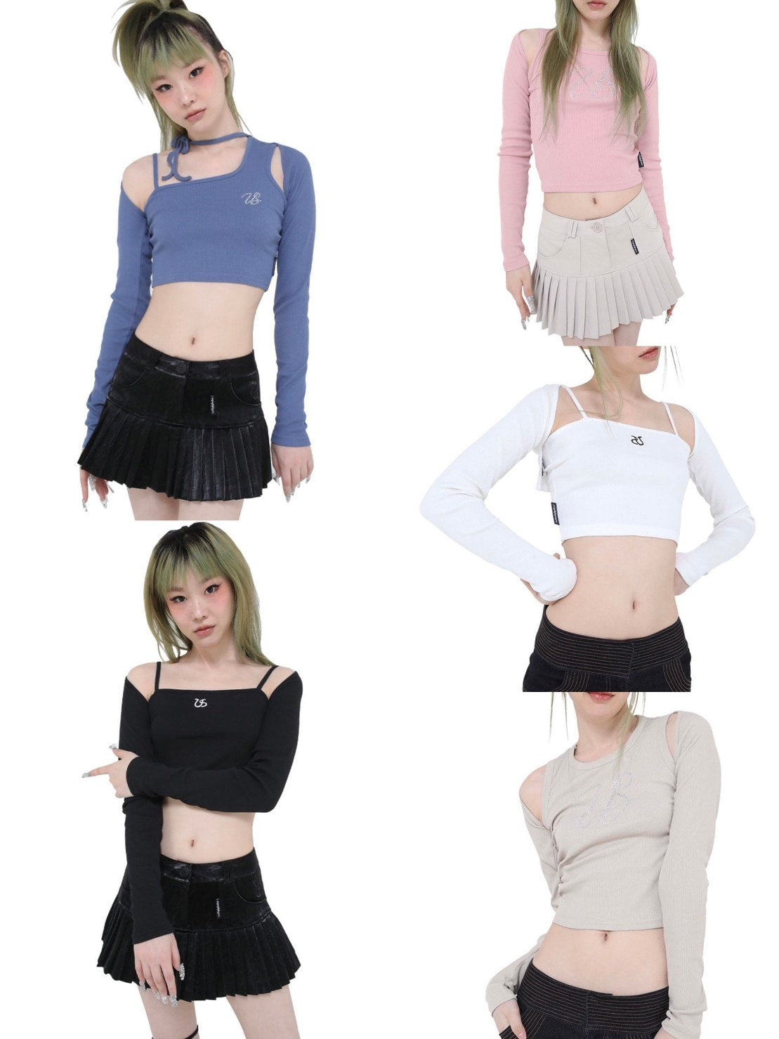 【Ugly shadow】DAILY CROP CARDIGAN