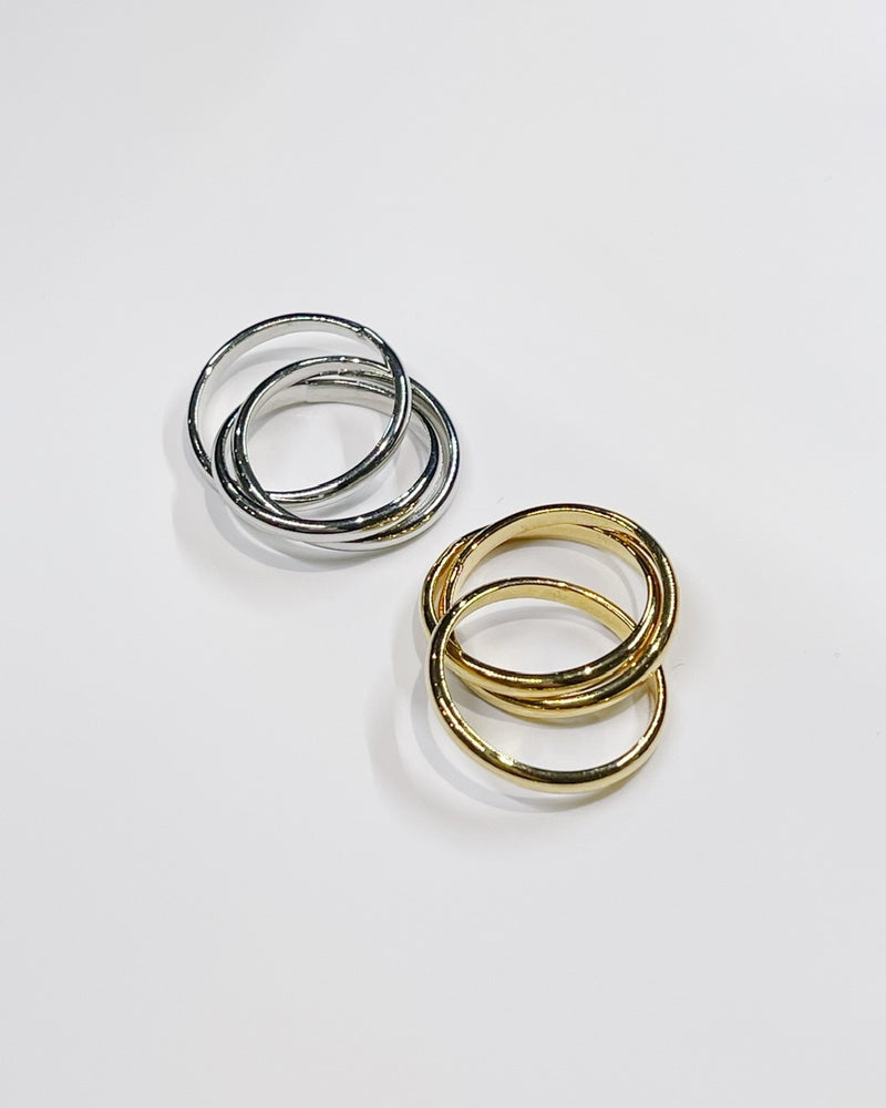 【Chikashitsu +】design ring 24 (2color)