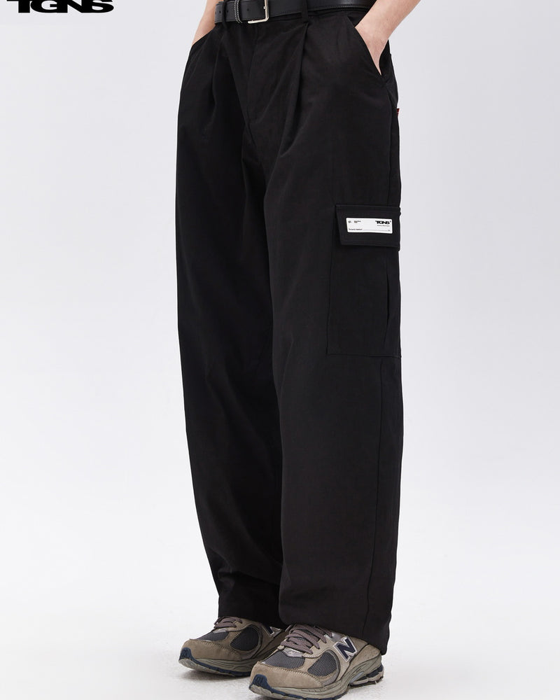 【TGNS】HOT LABEL WORK PANTS