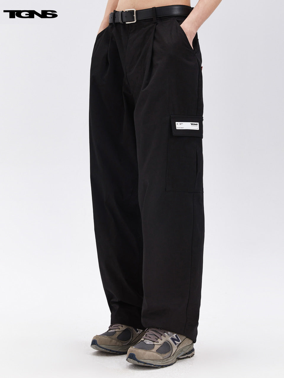 【TGNS】HOT LABEL WORK PANTS