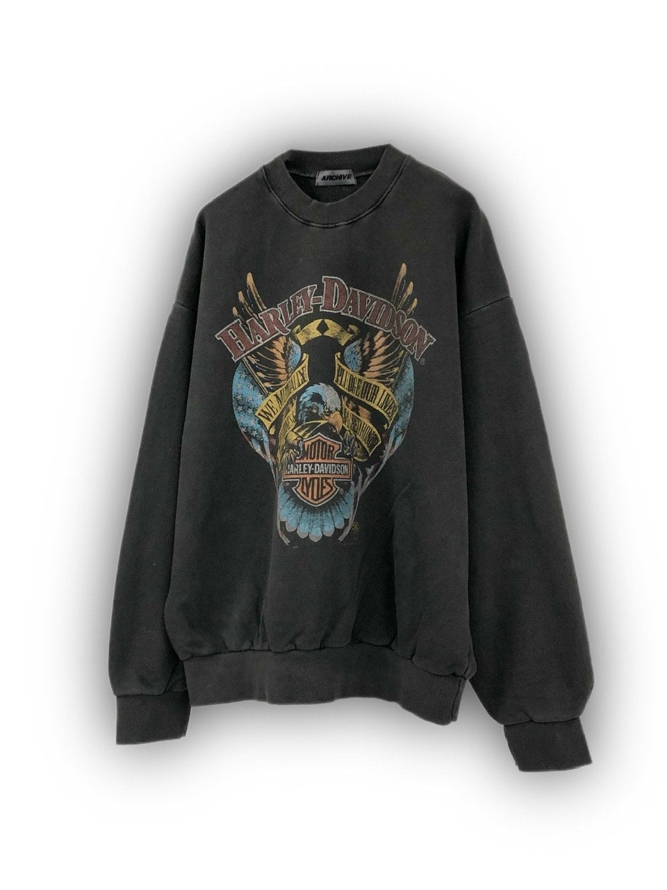 受注制【Never mind the XU】Harley-Davidson sweat shirt