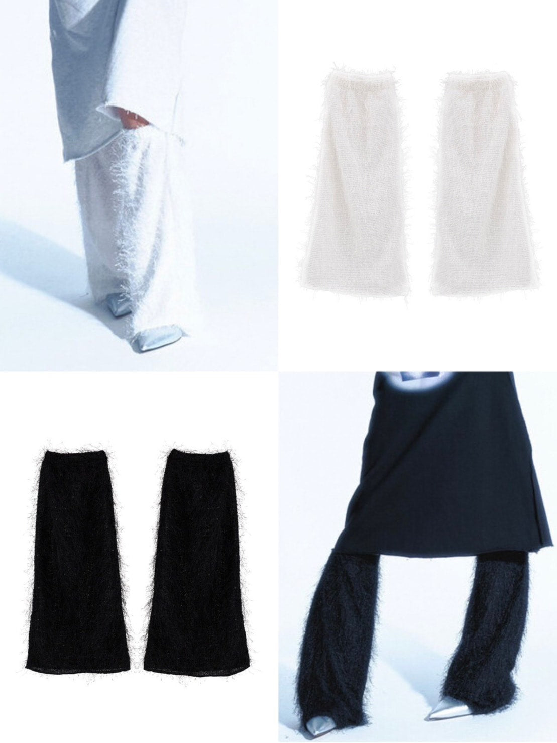 【ROSEAPPLE STUDIO】223 BRUSH LEG WARMER