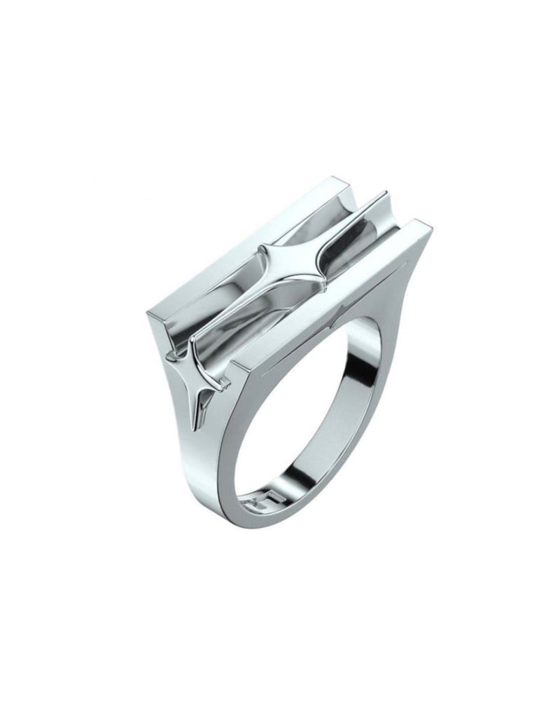 【LURS】LURS Three-sided doji ring