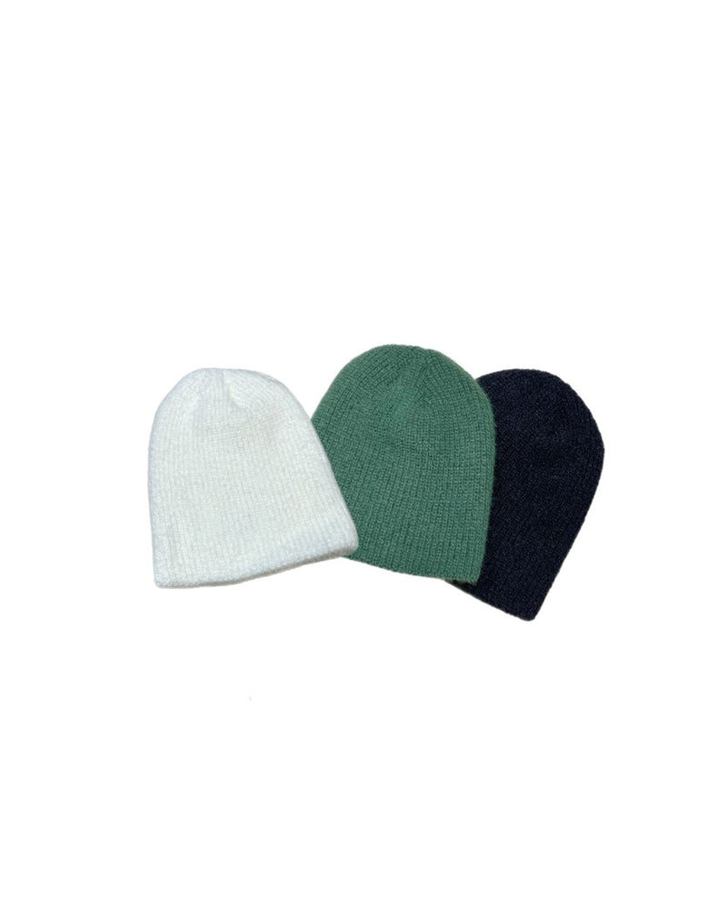 受注制【Chikashitsu +】hairy beanie (3color)
