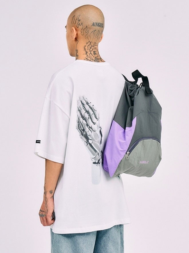 【AJOBYAJO】Multi Color Nylon Drawstring Bag