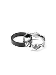 受注制【Never mind the XU】design ring 8