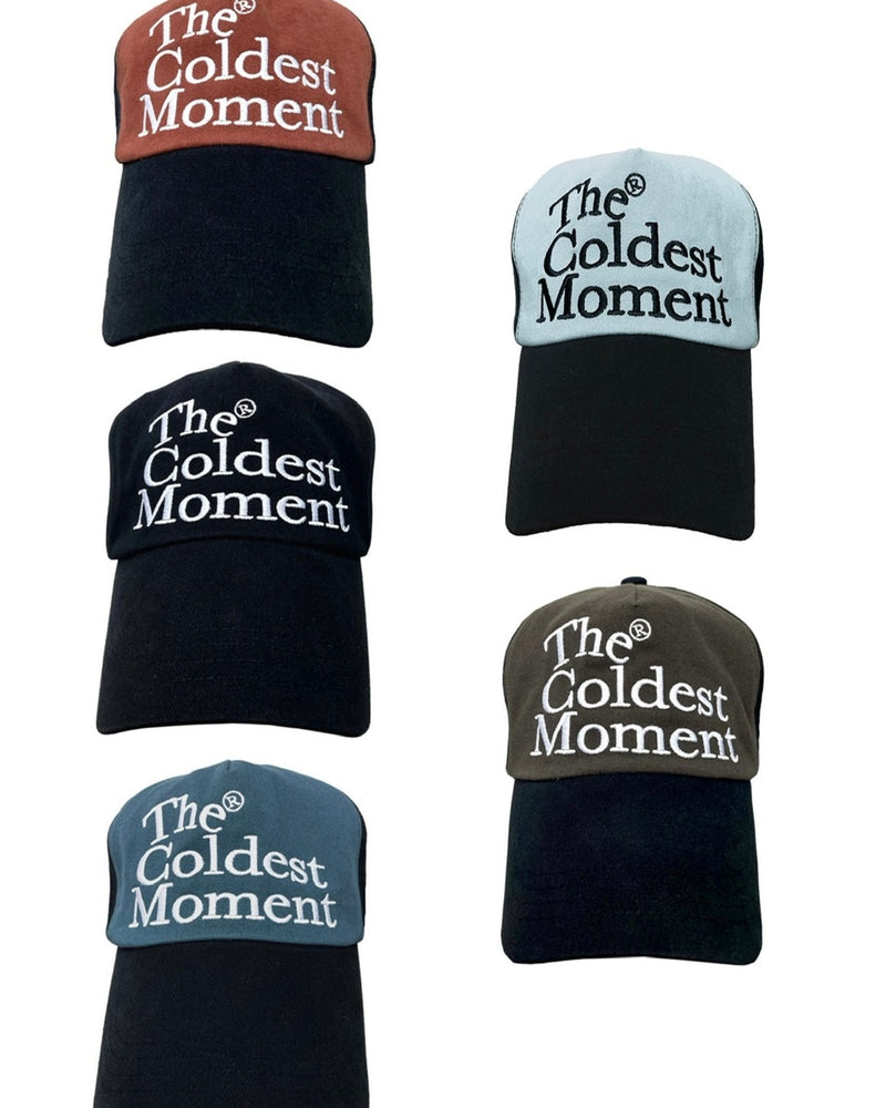 【THECOLDESTMOMENT】TCM logo cap