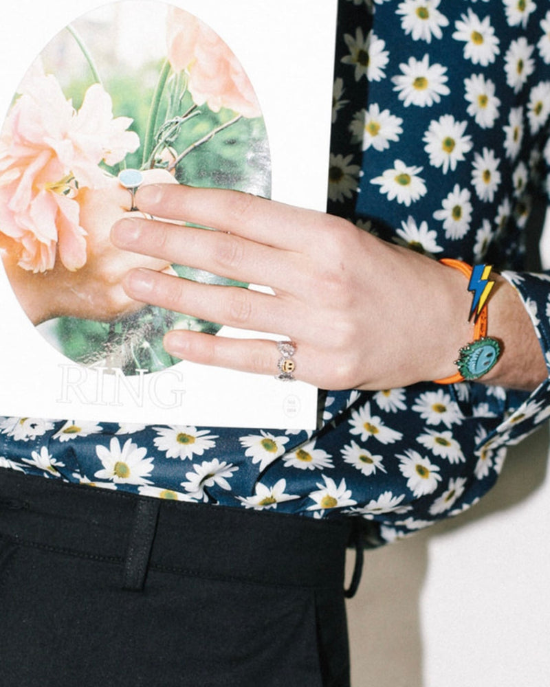 【MISTER CHILD】SMILE RING(SILVER92.5, 18K GOLD, DIAMOND)