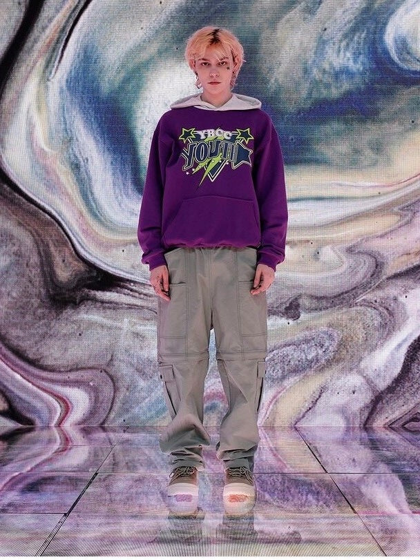 【YOUTHBATH】Wild Graphic Hooded Sweatshirt