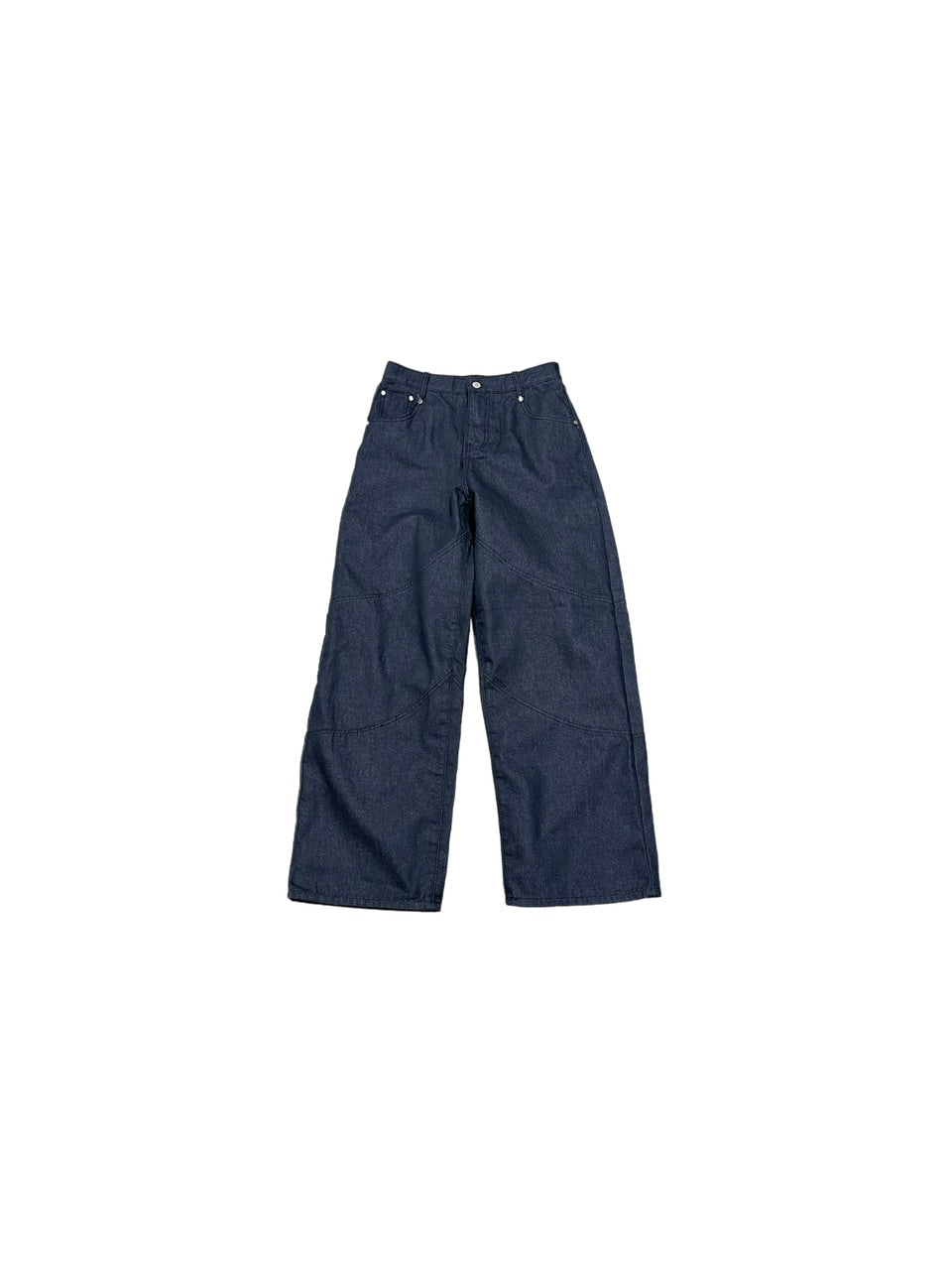 受注制【Chikashitsu +】set up design denim pants (2color)