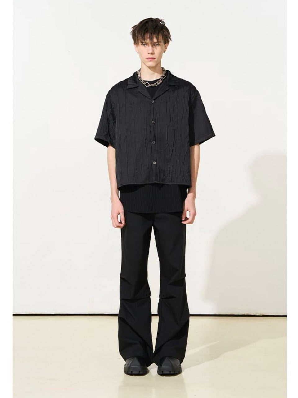 【MODITEC】M metal decorative micro trousers