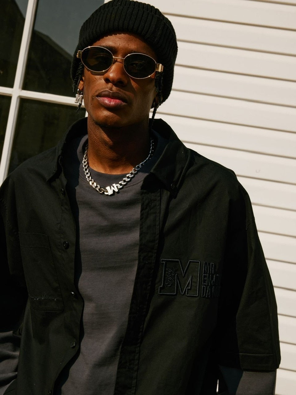 【MR. ENJOY DA MONEY】Fake Two Shirts