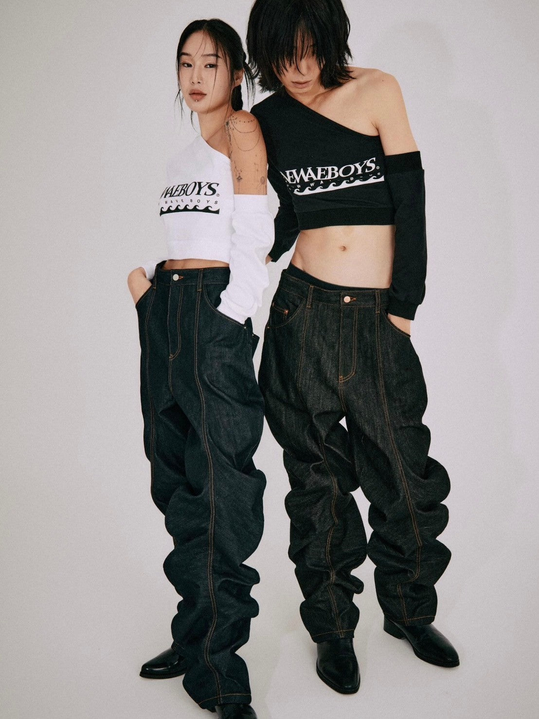 【NEWWAVEBOYS】Separation Sleeve Logoplay MTM