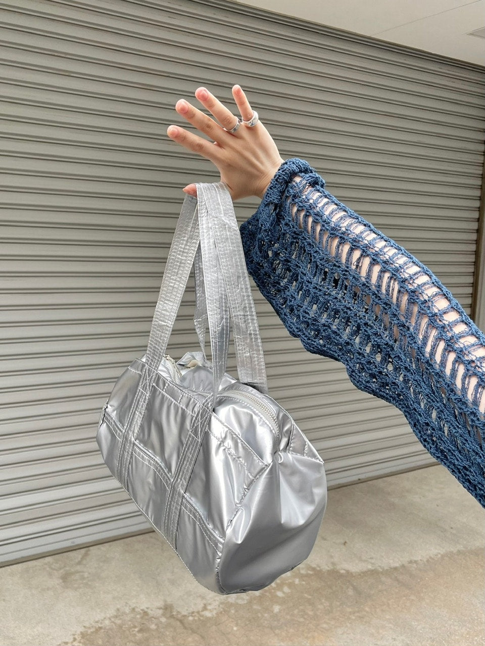 受注制【Chikashitsu + LADIES】boston bag (4color)